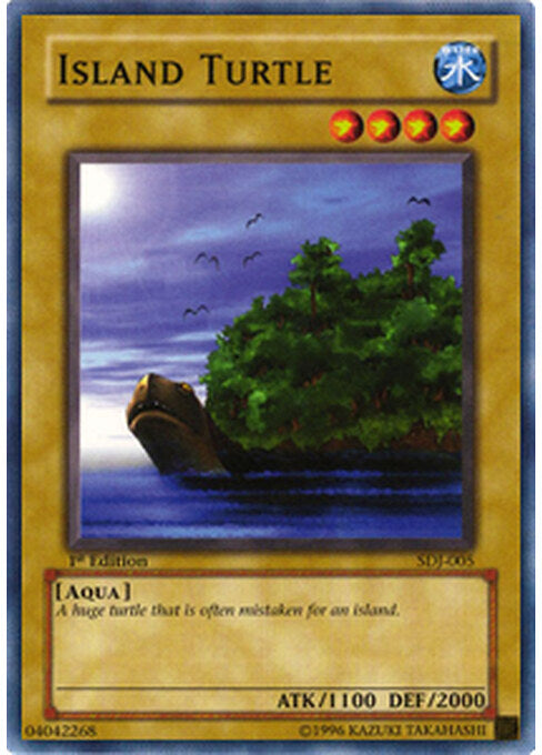 Island Turtle — Starter Deck: Joey (SDJ-005) Yu-Gi-Oh! card Immagine principale del prodotto