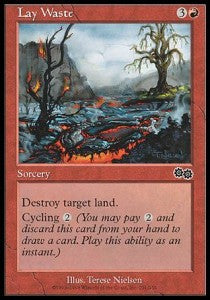 Lay Waste - Urza's Saga (Common) [USG-201] Hover Image