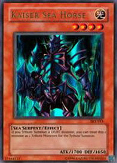 Kaiser Sea Horse — Starter Deck: Kaiba Evolution (SKE-015) Yu-Gi-Oh! card Main image