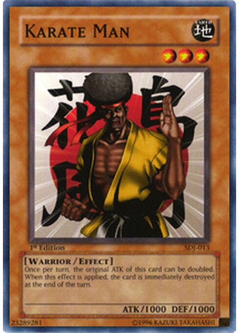 Karate Man — Starter Deck: Joey (SDJ-013) Yu-Gi-Oh! card Main image