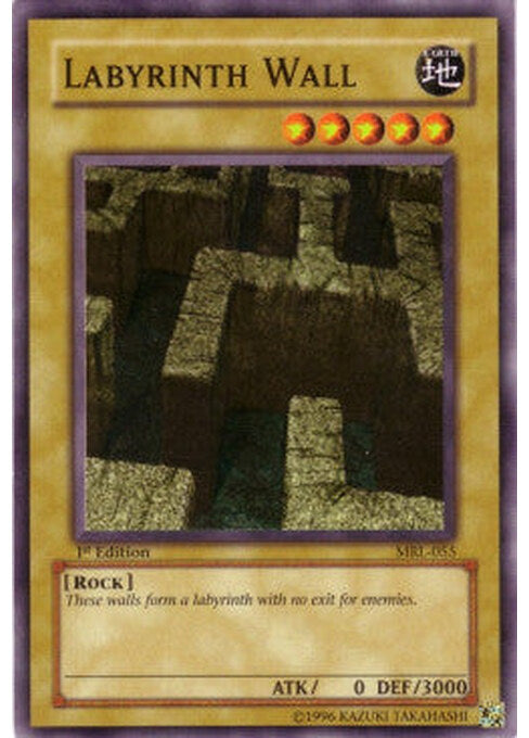 Labyrinth Wall — Magic Ruler (MRL-055) Yu-Gi-Oh! card Main image