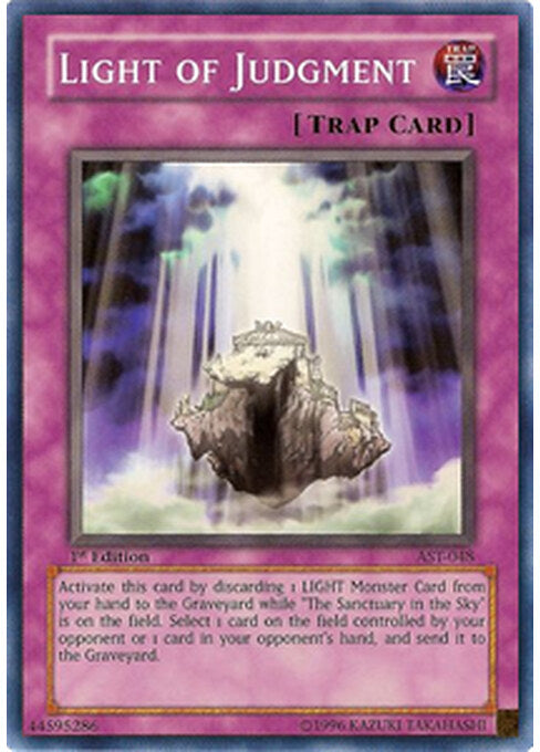 Light of Judgment — Ancient Sanctuary (AST-048) Yu-Gi-Oh! card Main image