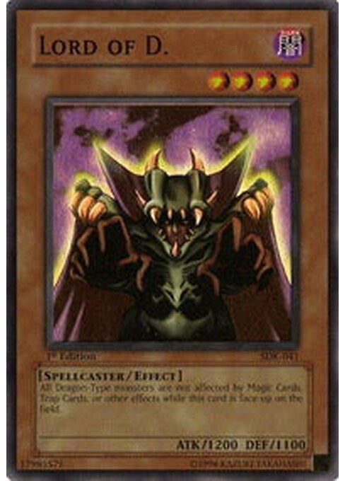 Lord of D. — Starter Deck: Kaiba Evolution (SKE-016) Yu-Gi-Oh! card Main image