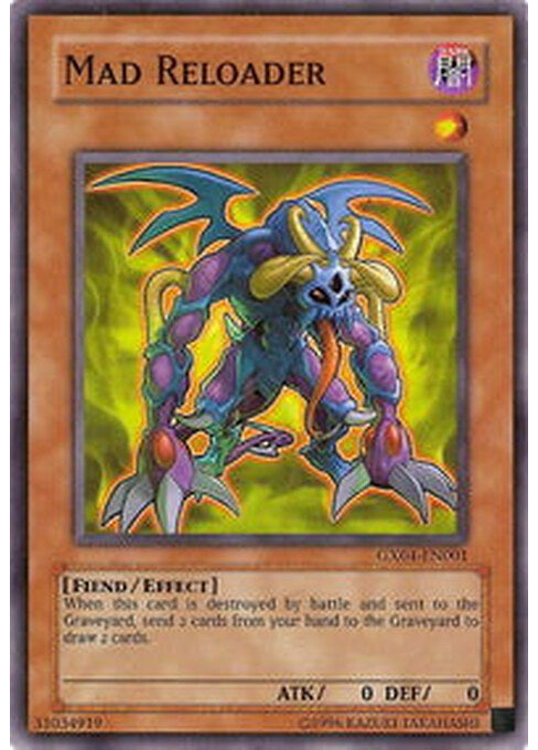 Mad Reloader — GX Tag Force 2 (GX04-001) Yu-Gi-Oh! card Imagen principal del producto
