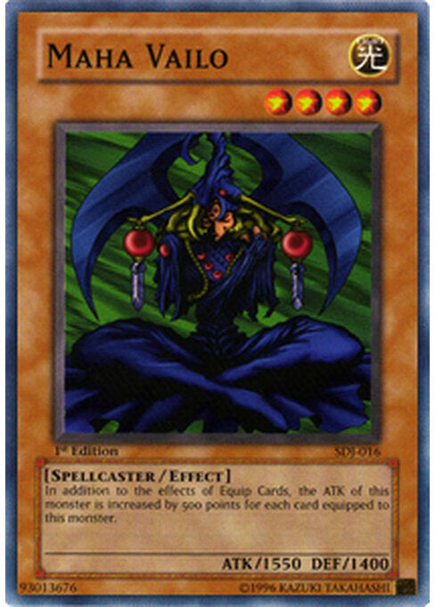 Maha Vailo — Starter Deck: Joey (SDJ-016) Yu-Gi-Oh! card Main image