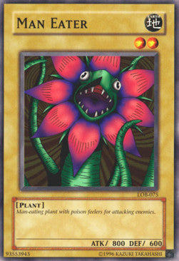 Man Eater (V.2 - Common) - Legend of Blue Eyes White Dragon (Common) [LOB-075] Hoofdafbeelding