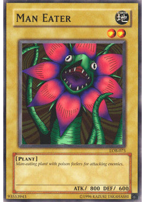 Man Eater — Legend of Blue Eyes White Dragon (LOB-075) Yu-Gi-Oh! card Image principale du produit