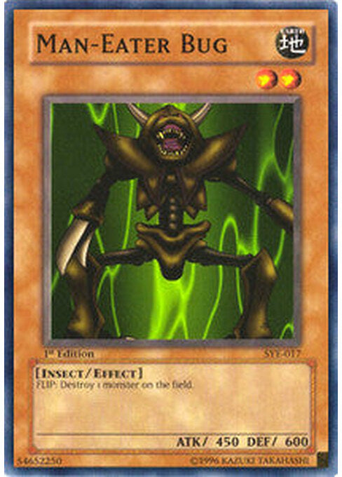 Man-Eater Bug — Starter Deck: Yugi Evolution (SYE-017) Yu-Gi-Oh! card Image principale du produit