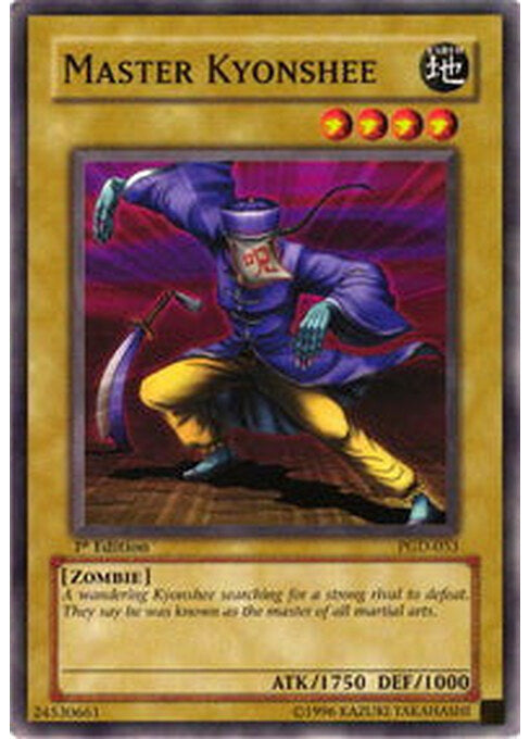 Master Kyonshee — Structure Deck: Zombie Madness (SD2-002) Yu-Gi-Oh! card Main image