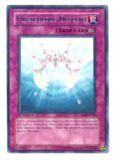 Miraculous Descent — Enemy of Justice (EOJ-058) Yu-Gi-Oh! card Main image