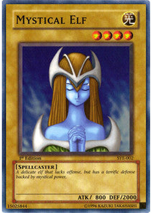 Mystical Elf — Starter Deck: Yugi Evolution (SYE-002) Yu-Gi-Oh! card Main image
