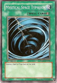 Mystical Space Typhoon - Structure Deck: Zombie Madness (Common) [SD2-014] Hover Image