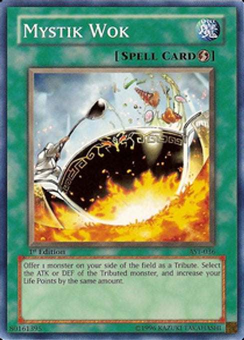 Mystik Wok — Ancient Sanctuary (AST-036) Yu-Gi-Oh! card Main image
