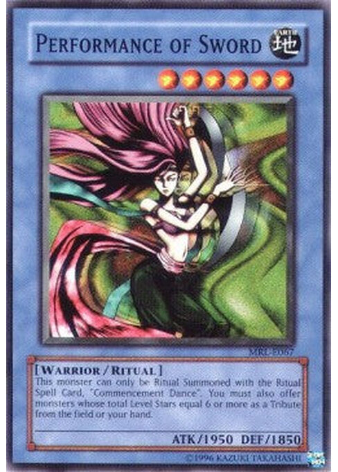 Performance of Sword — Magic Ruler (MRL-067) Yu-Gi-Oh! card Hauptbild