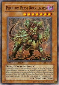 Phantom Beast Rock-Lizard - Force of the Breaker (Super Rare) [FOTB-SE1] Main image
