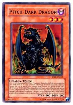 Pitch-Dark Dragon - Dark Revelation 1 (Common) [DR1-063] Hover Image