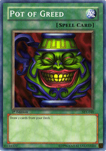 Pot of Greed - Starter Deck: Yugi Evolution (Common) [SYE-040]