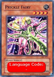 Prickle Fairy (V.1 - Common) - Invasion of Chaos (Common) [IOC-077]