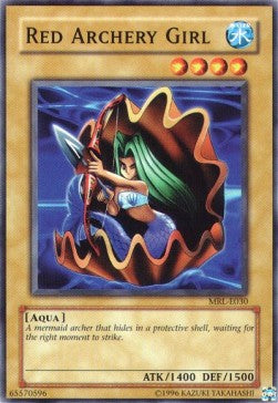 Red Archery Girl (V.1 - Common) - Magic Ruler (Common) [MRL-030]