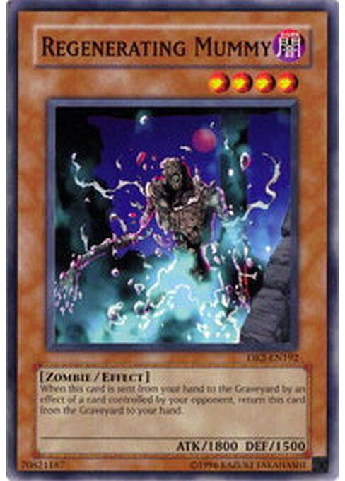 Regenerating Mummy — Structure Deck: Zombie Madness (SD2-012) Yu-Gi-Oh! card Main image