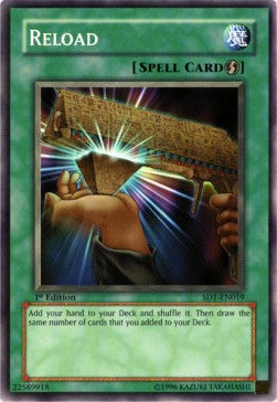 Reload - Structure Deck: Dragon's Roar (Common) [SD1-019] Hoofdafbeelding