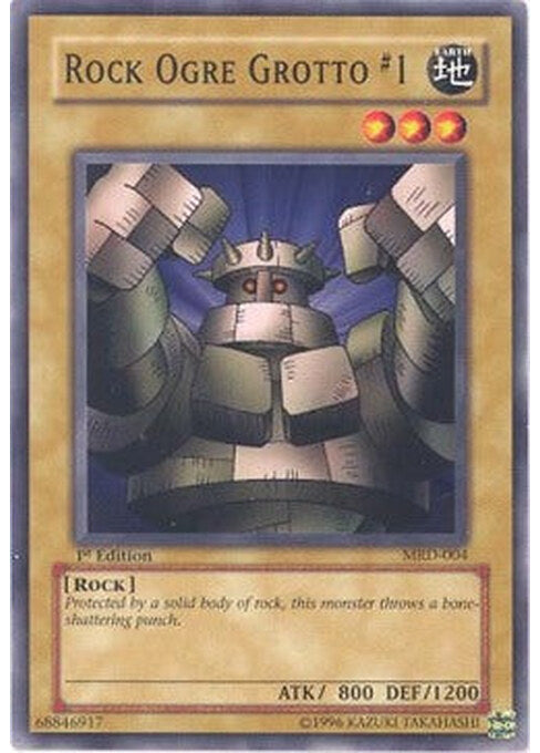 Rock Ogre Grotto #1 — Metal Raiders (MRD-004) Yu-Gi-Oh! card Main image