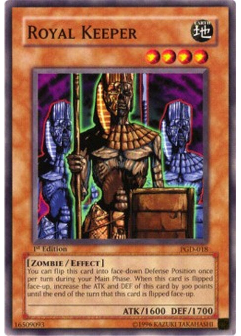Royal Keeper — Pharaonic Guardian (PGD-018) Yu-Gi-Oh! card Imagen principal del producto