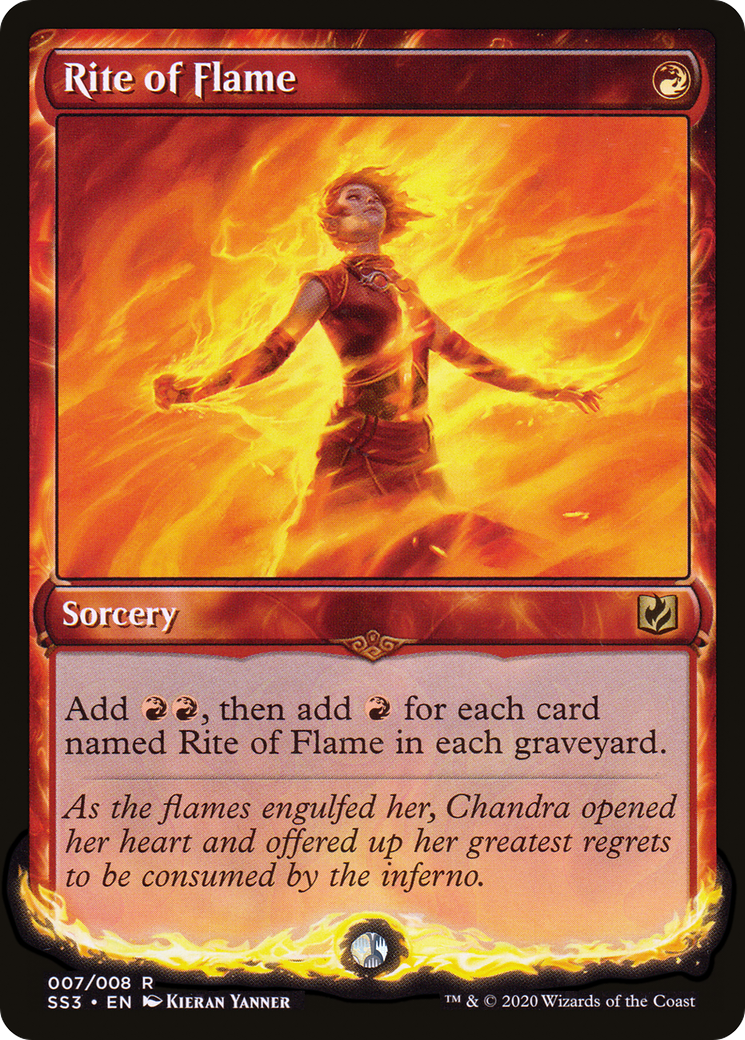Rite of Flame – Signature Spellbook: Chandra 7 – Magic: The Gathering single card Immagine principale del prodotto