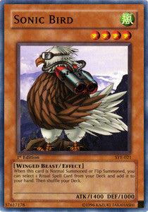 Sonic Bird - Starter Deck: Yugi Evolution (Common) [SYE-021] Hover Image