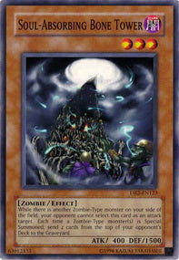 Soul-Absorbing Bone Tower - Structure Deck: Zombie Madness (Common) [SD2-009] Hover Image