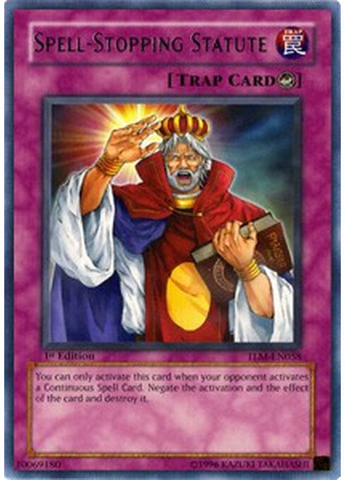 Spell-Stopping Statute — The Lost Millennium (TLM-058) Yu-Gi-Oh! card Main image