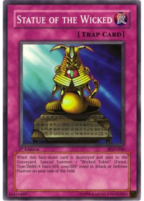 Statue of the Wicked — Pharaonic Guardian (PGD-046) Yu-Gi-Oh! card Imagen principal del producto