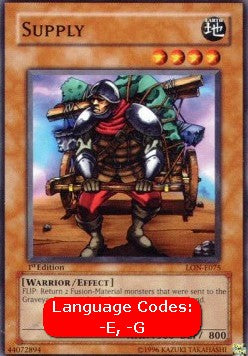 Supply (V.1 - Common) - Labyrinth of Nightmare (Common) [LON-075]