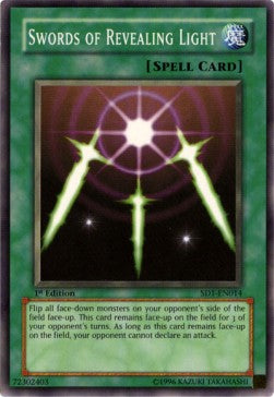 Swords of Revealing Light - Structure Deck: Dragon's Roar (Common) [SD1-014] Hoofdafbeelding