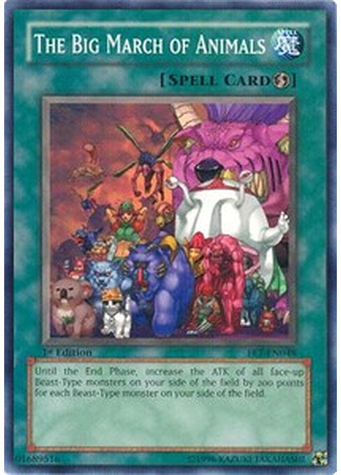 The Big March of Animals — Flaming Eternity (FET-048) Yu-Gi-Oh! card Immagine principale del prodotto