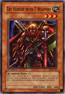 The Hunter with 7 Weapons (V.1 - Common) - Legacy of Darkness (Common) [LOD-024] Immagine principale del prodotto