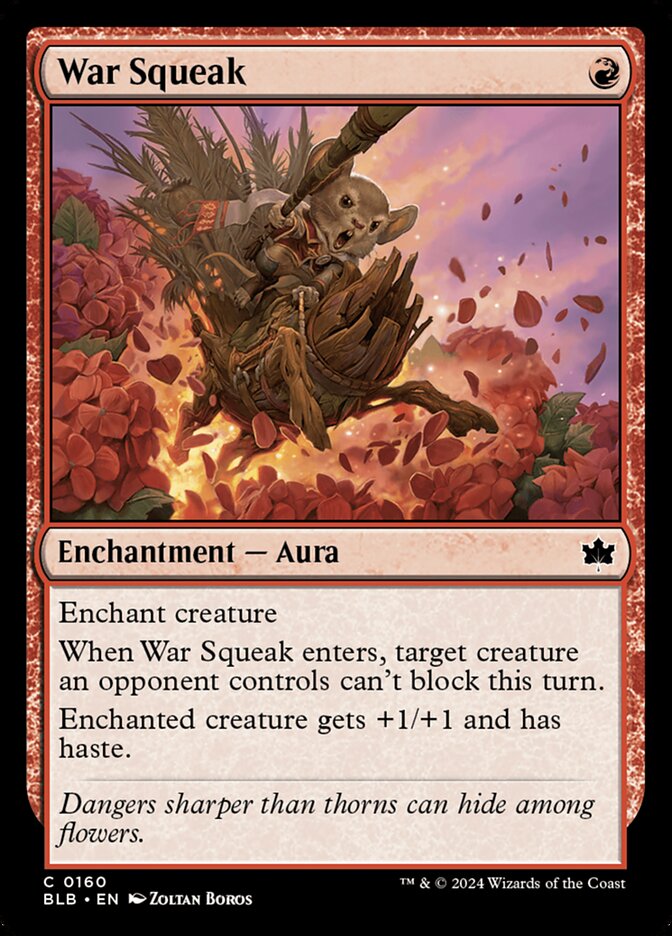 War Squeak - Bloomburrow (Common) [BLB-160]