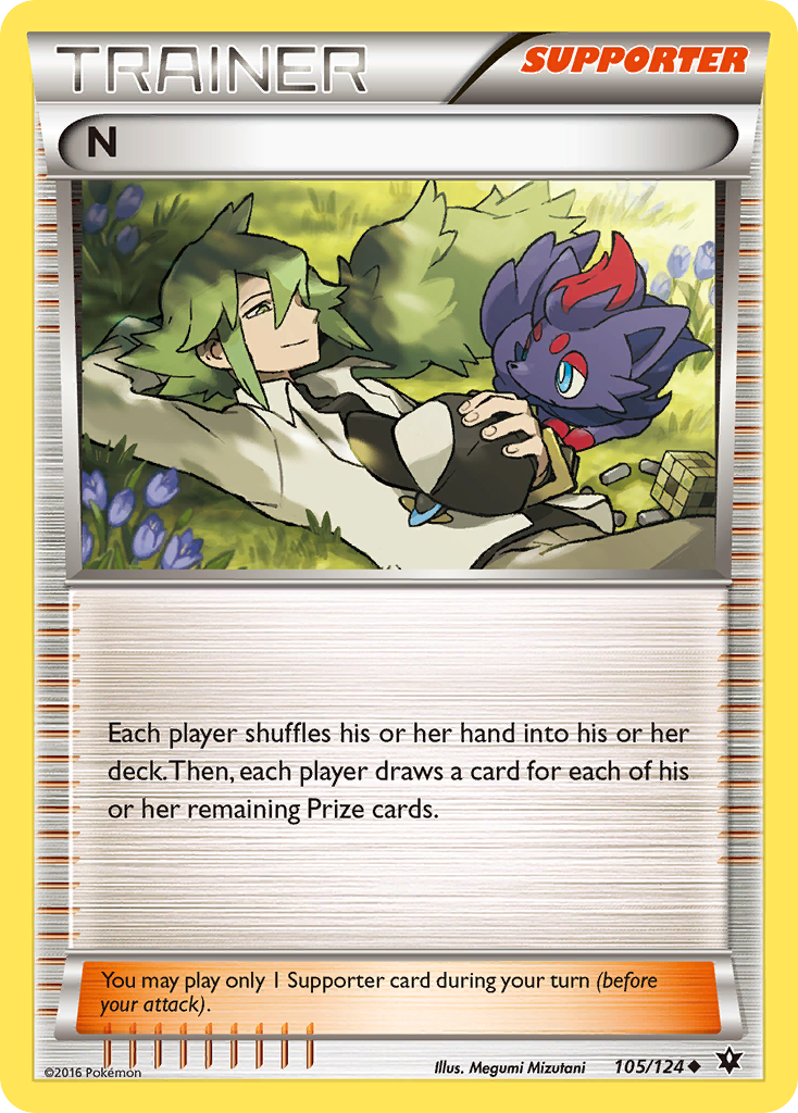 N – Fates Collide 105 – Pokémon TCG single card Hoofdafbeelding