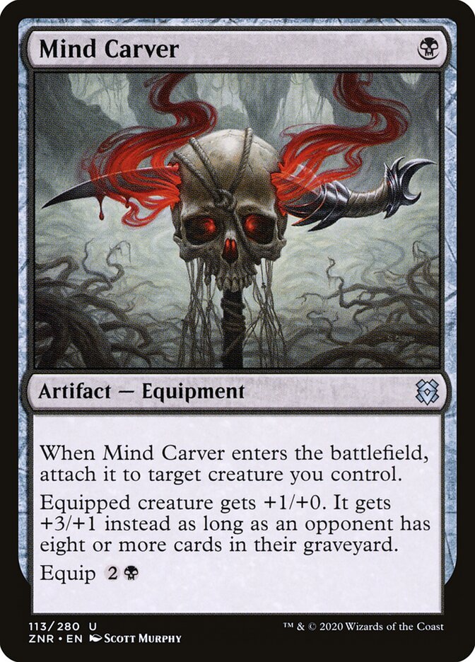 Mind Carver - Zendikar Rising (Uncommon) [ZNR-113]