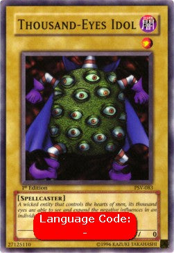 Thousand-Eyes Idol (V.2 - Common) - Pharaoh's Servant (Common) [PSV-083] Imagen principal del producto