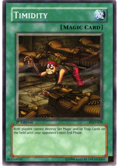 Timidity — Pharaonic Guardian (PGD-039) Yu-Gi-Oh! card Imagen principal del producto