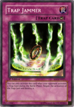 Trap Jammer - Structure Deck: Dragon's Roar (Common) [SD1-027] Hoofdafbeelding