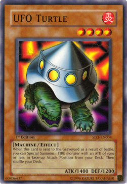 UFO Turtle - Structure Deck: Blaze of Destruction (Common) [SD3-004] Hover Image