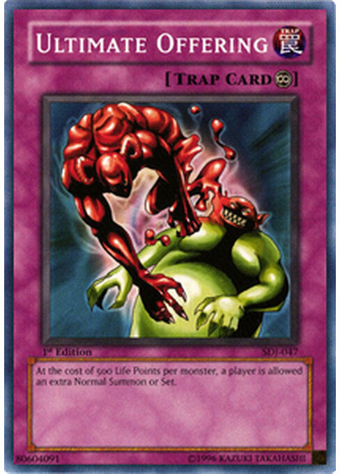 Ultimate Offering — Starter Deck: Joey (SDJ-047) Yu-Gi-Oh! card Hauptbild