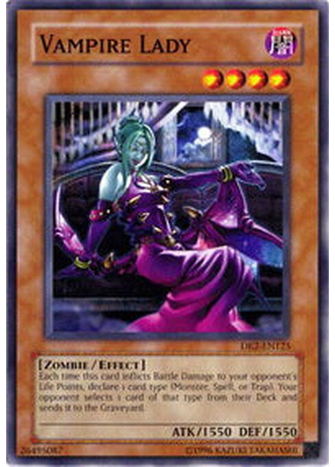 Vampire Lady — Structure Deck: Zombie Madness (SD2-010) Yu-Gi-Oh! card Main image