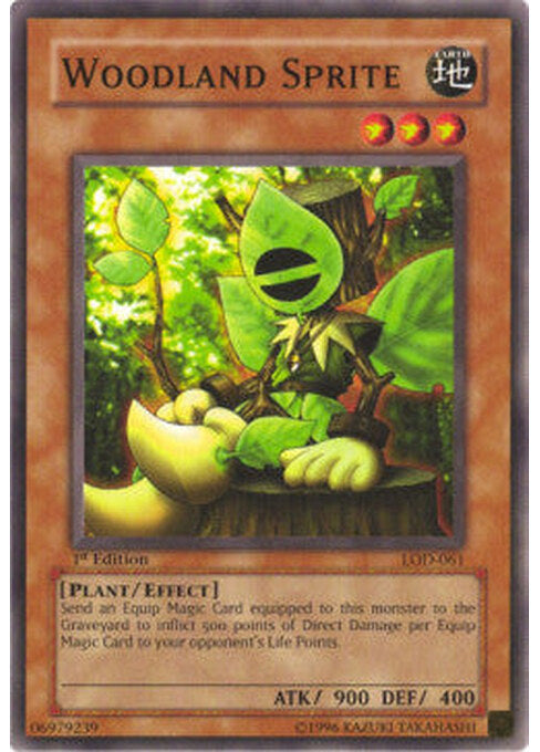 Woodland Sprite — Legacy of Darkness (LOD-061) Yu-Gi-Oh! card Hauptbild