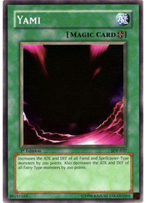 Yami — Starter Deck: Pegasus (SDP-037) Yu-Gi-Oh! card Imagen principal del producto