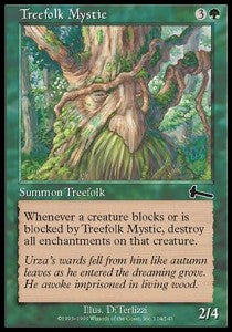Treefolk Mystic - Urza's Legacy (Common) [ULG-114] Main image