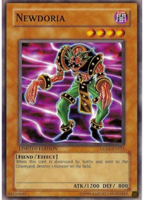 Newdoria — Gold Series 1 (GLD1-011) Yu-Gi-Oh! card Main image