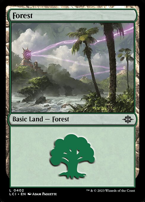Forest – The Lost Caverns of Ixalan (LCI-402) Magic: The Gathering card | LC-REM-20260804-15151574581580-1069841a-0642-4fb6-b831-d45ff7fda3af